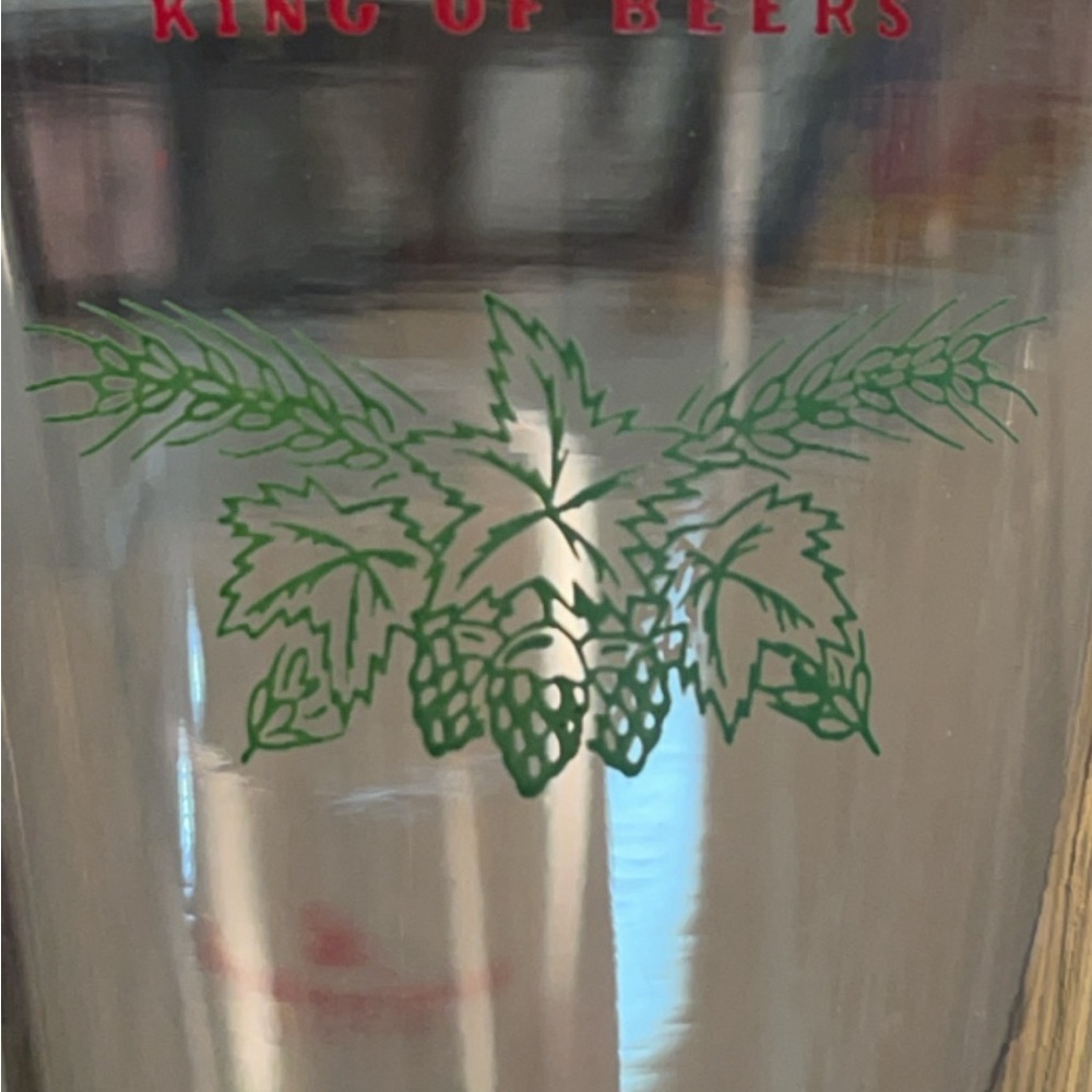 Vintage Budweiser Pilsner Glass - Picture 4 of 6